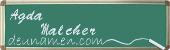 Agda Malcher Visitenkarte
